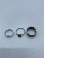 Set of souvenir rings