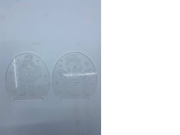 Set of Christmass acrylic stand