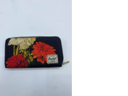 Cosmetic bag with flower print