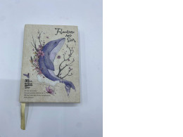 Notebook with fish print