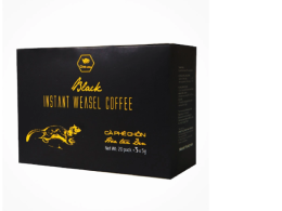 Black instant weasel coffee