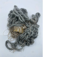 Gray tape yarn for crochet Gray tape yarn for crochet