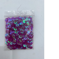 Big Set Purple flat rainbow flakes