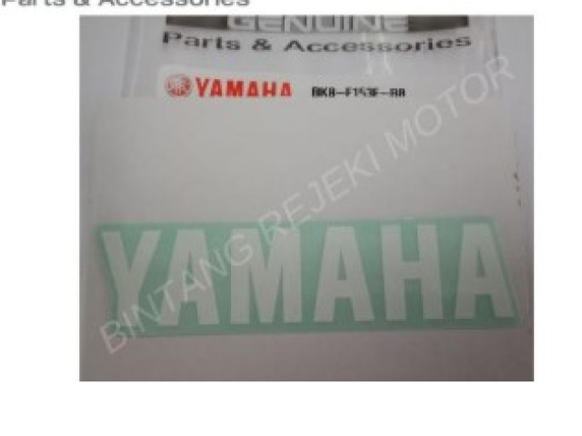 Set of 2 EMBLEM, YAMAHA BK8-F153E-H0 Set of 2 EMBLEM, YAMAHA BK8-F153E-H0