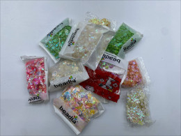 Big Set  flat rainbow flakes