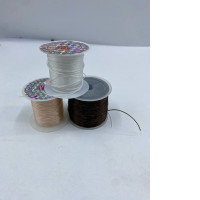 Set of 3 Beaded elastic thread