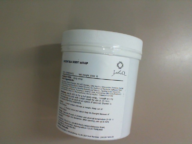 I PLUS Q. Green tea body wrap I PLUS Q. Green tea body wrap