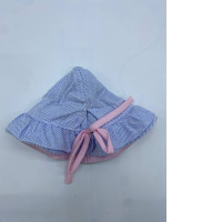 Blue children's wide-brimmed hat Blue children's wide-brimmed hat
