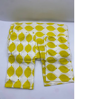 Set of 3 Yellow bed sheet and pillowcase