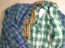 Set of 3 checkered shirts, multicolored long sleeve Set of 3 checkered shirts, multicolored long sleeve