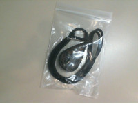 Necklace on a cord, walnut