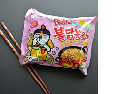 Noodles "Hot Chicken Flavor Ramen-Carbonara"