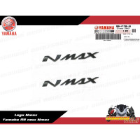 Set of 2 B6H-F173B-50 Yamaha All new Nmax, Nmax logo, black, according to model