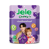 Jele Chewy Jelly with Konjac, Blackcurrant Flavor