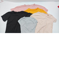 Set of 5 Children's round neck t-shirt
