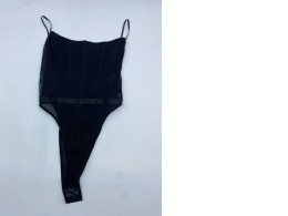 SHEIN BAE Solid Tube Bodysuit 