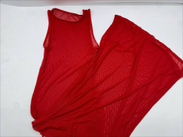 Red strapless maxi dress Red strapless maxi dress