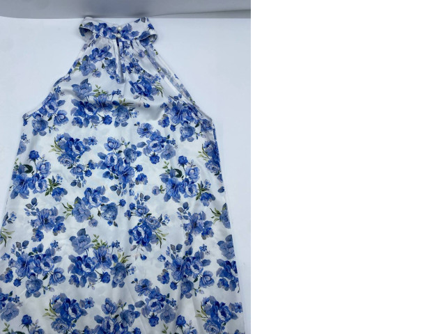 Coastal Bouquet Rashan Sleeveless Cotton & Silk Top Coastal Bouquet Rashan Sleeveless Cotton & Silk Top