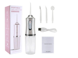 Portable Dental Oral Irrigator with 3 Modes for Home and Travel -220ml Capacity