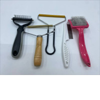 Set of 5 Cat hair removal comb