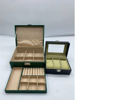 Set of 2 Empty jewelry box 