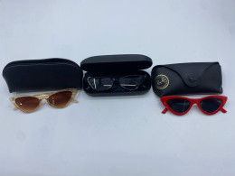 Set of 3 Fashion glasses in glasses box Set of 3 Fashion glasses in glasses box