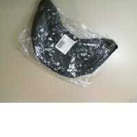 Black fabric bag