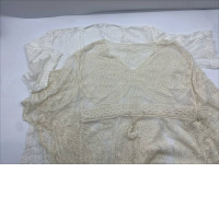 Set of 2 Women's cream and white knitted shirtb 