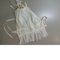 Transparent top with ties Transparent top with ties