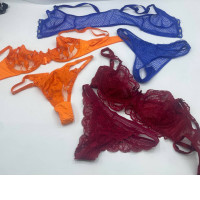 Set of 3 sets of women's colored underwear Set of 3 sets of women's colored underwear