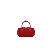 Muva Mini Boston Suede Bag Party Red