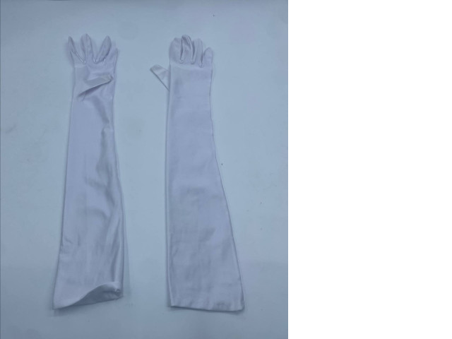 White women's gloves White women's gloves