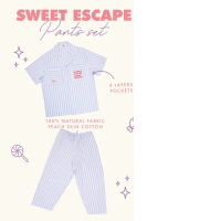 Sleep is - Sweet Escape Pants set, no bra sleepwear