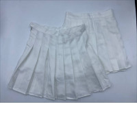 Set of 2 Women's white short skirt 