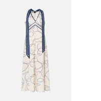 Sleeveless Midi Dress Dreamscape Memories Sleeveless Midi Dress Dreamscape Memories