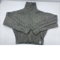 Gray wool sweater