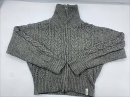 Gray wool sweater