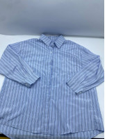 Blue long-sleeved shirt