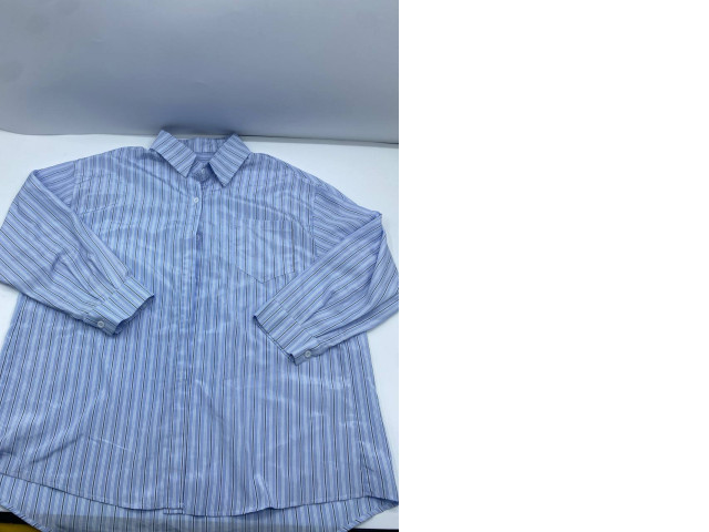 Blue long-sleeved shirt Blue long-sleeved shirt