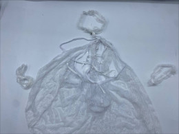 Women's white lace cosplay costume