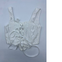 White strapless tank top White strapless tank top