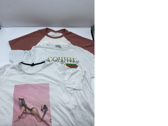 Set of 3 Short sleeve round neck t-shirt Set of 3 Short sleeve round neck t-shirt