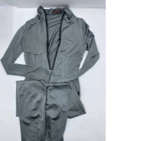 Women's black swimsuit, long sleeves, black long pants