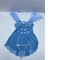 Blue Womens Sexy Lingerie Outfits 