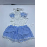 Sexy Women Maid Uniform Lingerie Maidservant Apron Dress Babydoll Cosplay Outfit