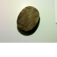 oval shaped wooden chopping board