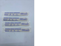Set of 4 Tongue depressor Set of 4 Tongue depressor