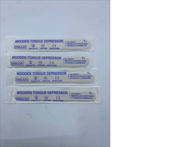 Set of 4 Tongue depressor Set of 4 Tongue depressor