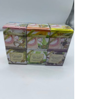 Set of toothpaste different flavours