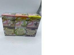 Set of toothpaste different flavours